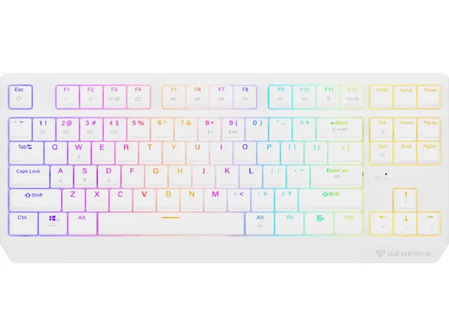 20240807111754_genesis_thor_230_tkl_asyrmato_gaming_michaniko_pliktrologio_tenkeyless_me_outemu_red_diakoptes_kai_rgb_fotismo_agliko_us_leyko Genesis Thor 230 TKL Ασύρματο Gaming Μηχανικό Πληκτρολόγιο Tenkeyless με Outemu Red διακόπτες και RGB φωτισμό (Αγγλικό US) Λευκό - Image 1