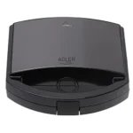 Adler Τοστιέρα για 2 Τοστ 1000W Μαύρη AD 3069