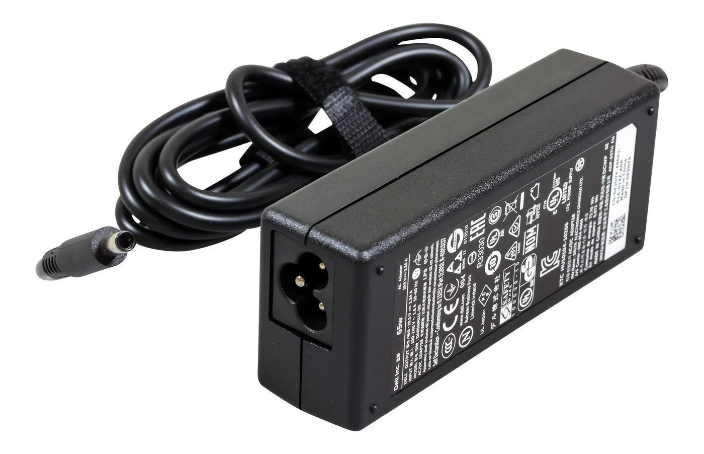 Dell Ac Adapter 65w 19.5v 3 Pin 4.5mm C6 Power Cord Not Included Mgjn9 Notebook Indoor 65 W Black Dell Inspiron 11 3000 - Image 1