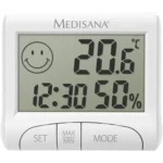 Medisana Ψηφιακό Θερμόμετρo & Υγρασιόμετρo για Χρήση σε Εσωτερικό Χώρο URPMENTEB0001
