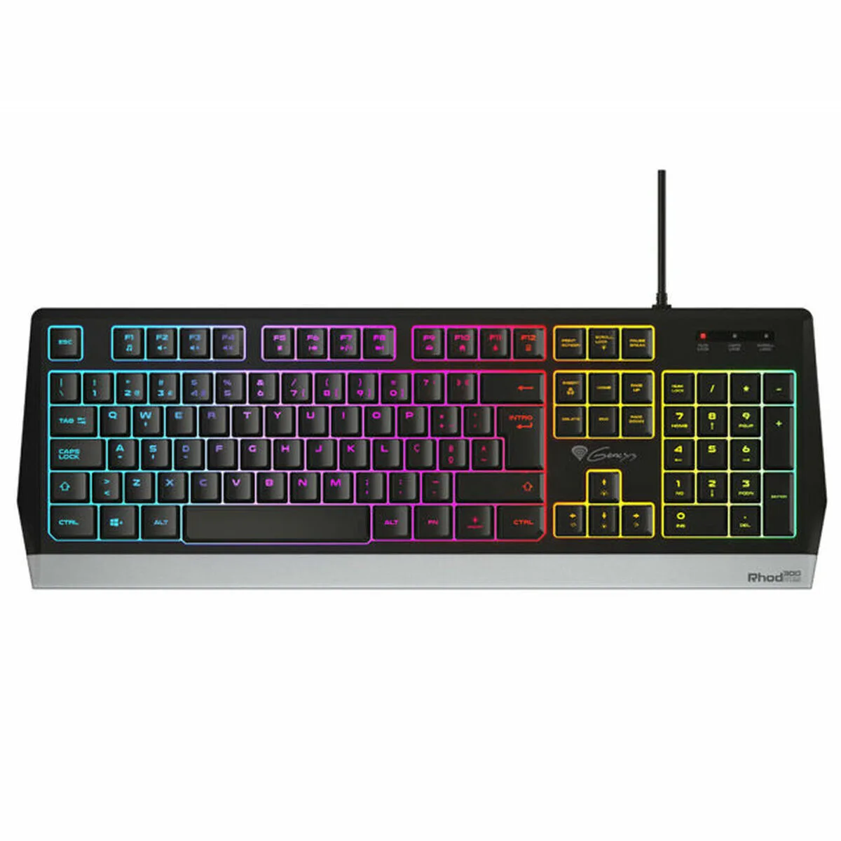 Genesis Rhod 300 Gaming KeyPad με RGB φωτισμό (Αγγλικό US) - Image 1