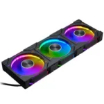 Phanteks PH-F120D30 Case Fan με RGB Φωτισμό και Σύνδεση 4-Pin PWM 3τμχ Regular Black