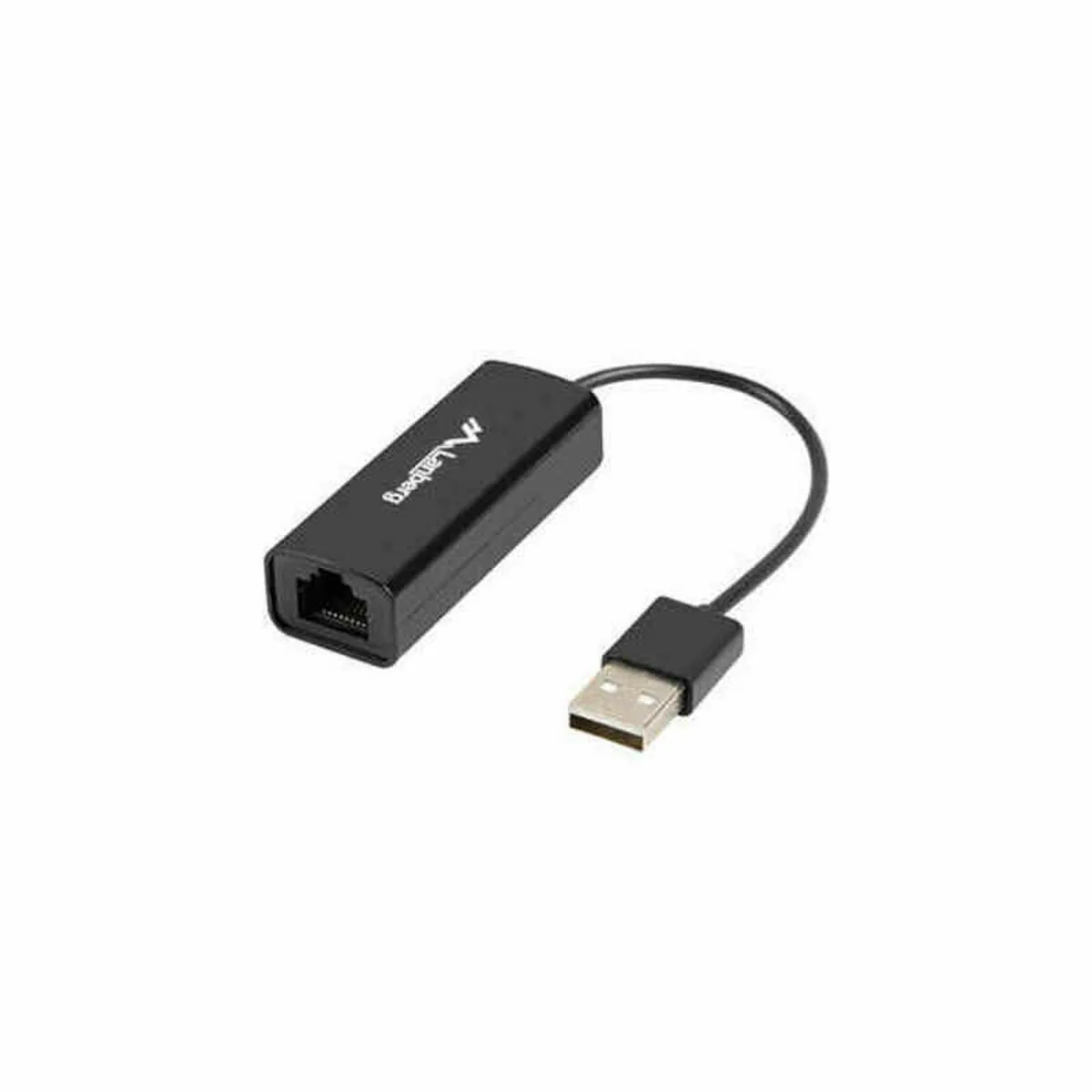 Lanberg NC-0100-01 USB Αντάπτορας Δικτύου για Ενσύρματη σύνδεση Ethernet - Image 1