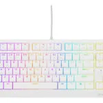 Genesis Thor 230 TKL Gaming Μηχανικό Πληκτρολόγιο Tenkeyless με Outemu Brown διακόπτες και RGB φωτισμό (Αγγλικό US) Λευκό