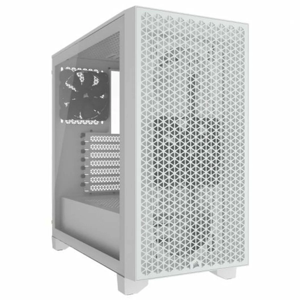Corsair 3000D Airflow TG Gaming Midi Tower Κουτί Υπολογιστή με Πλαϊνό Παράθυρο Λευκό - Image 1