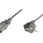 Digitus Schuko - IEC C13 Cable 2.5m Μαύρο AK-440100-025-S