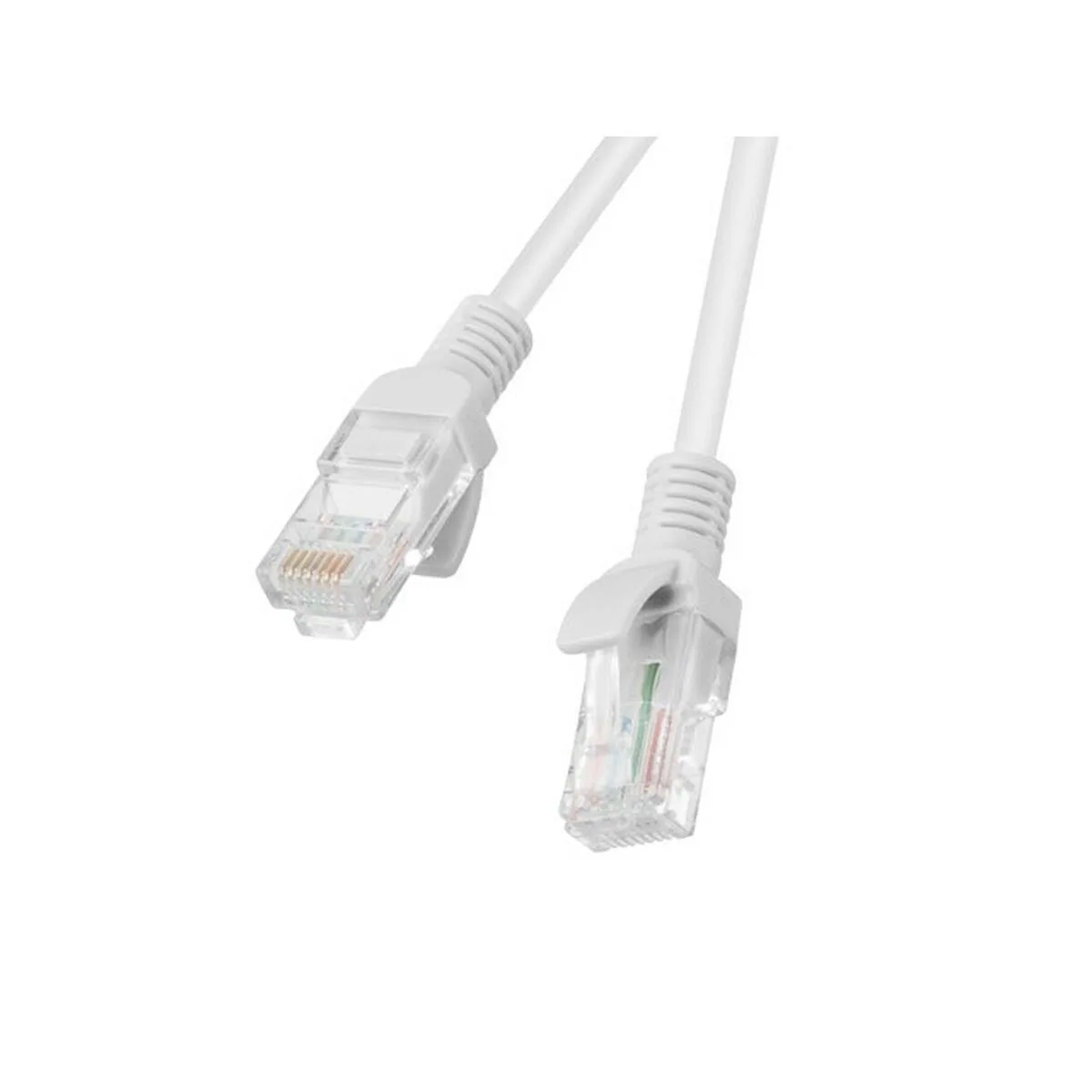 Lanberg U/UTP Cat.5e Καλώδιο Δικτύου Ethernet 0.5m Γκρι 1τμχ PCU5-10CC-0050-S - Image 1