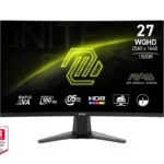 MSI MAG 27CQ6F VA Curved Monitor 27" QHD 2560x1440 180Hz με Χρόνο Απόκρισης 0.5ms GTG