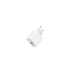 Gembird Φορτιστής Χωρίς Καλώδιο με Θύρα USB-A και Θύρα USB-C 20W Power Delivery / Quick Charge 3.0 Λευκός (TA-UC-PDQC20-01-W)