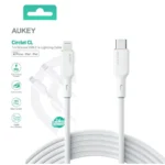 Aukey USB-C to Lightning Cable 27W Λευκό 1.8m (CB-SCL2)