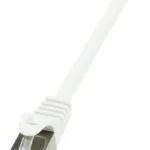 LogiLink F/UTP Cat.6 Καλώδιο Δικτύου Ethernet 10m Λευκό 1τμχ CP2091S