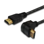 Savio HDMI 2.0 Angle (90°) Cable HDMI male - HDMI male 1.5m Μαύρο CL-108