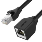 Unitek U/UTP Cat.6 Καλώδιο Δικτύου Ethernet 1m Μαύρο 1τμχ C1896BK-1M
