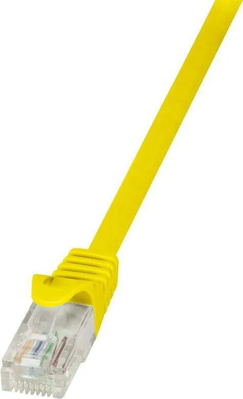 LogiLink U/UTP Cat.6 Καλώδιο Δικτύου Ethernet 1.5m Κίτρινο 1τμχ CP2047U - Image 1
