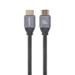 Cablexpert HDMI 1.4 Braided Cable HDMI male - HDMI male 2m Μαύρο GM-HDMI-4K-2M