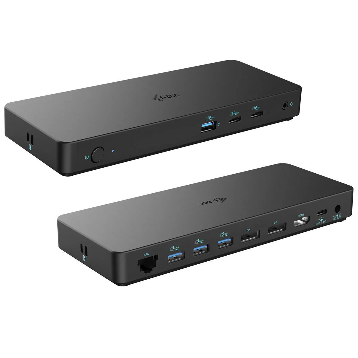20240809150009_i_tec_gen_2_pro_thunderbolt_4_docking_station_me_hdmi_displayport_4k_pd_ethernet_kai_syndesi_3_othonon_mayro i-tec Gen 2 Pro Thunderbolt 4 Docking Station με HDMI/DisplayPort 4K PD Ethernet και σύνδεση 3 Οθονών Μαύρο - Image 1
