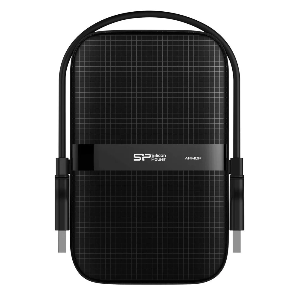 Silicon Power Armor A60 USB 3.1 Εξωτερικός HDD 4TB 2.5" Black/Black - Image 1