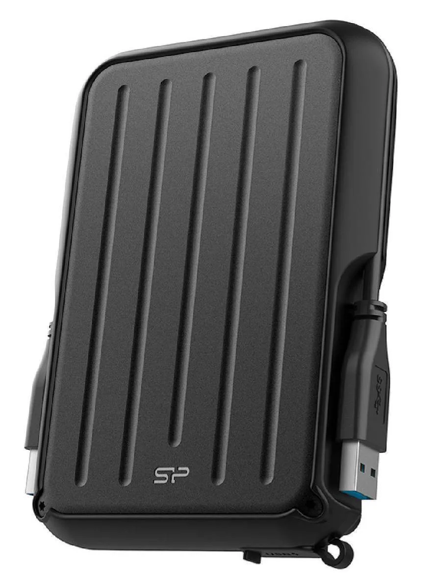 Silicon Power Armor A66 USB 3.2 Εξωτερικός HDD 2TB 2.5" Μαύρο - Image 1