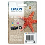 Epson 603 Γνήσιο Πακέτο Μελανιών Εκτυπωτή InkJet Πολλαπλό (Color) (C13T03U54020)