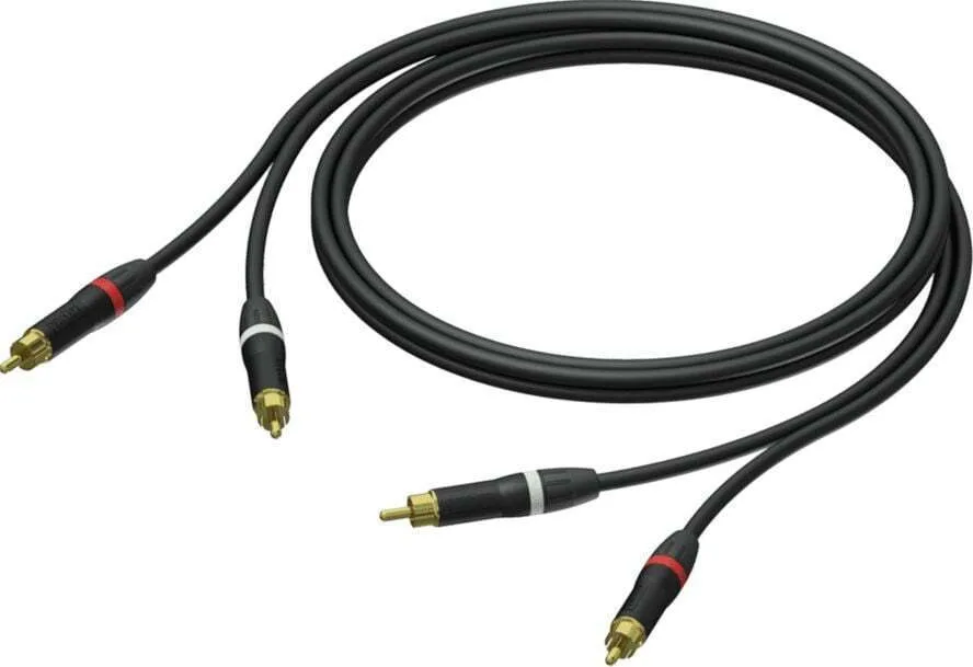 20240809151818_procab_cable_2x_rca_male_2x_rca_male_1_5m_1kppr045 Procab Cable 2x RCA male - 2x RCA male 1.5m 1KPPR045 - Image 1