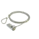 LogiLink Universal Κλειδαριά για Laptop με Συνδυασμό 1.5m Ασημί