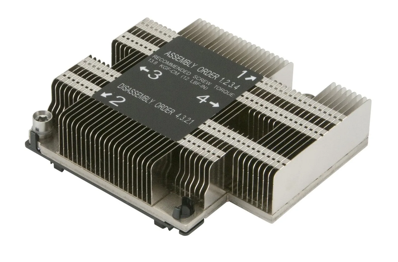 Supermicro SNK-P0067PD Παθητική Ψύκτρα Επεξεργαστή για Socket 3647 Ασημί - Image 1