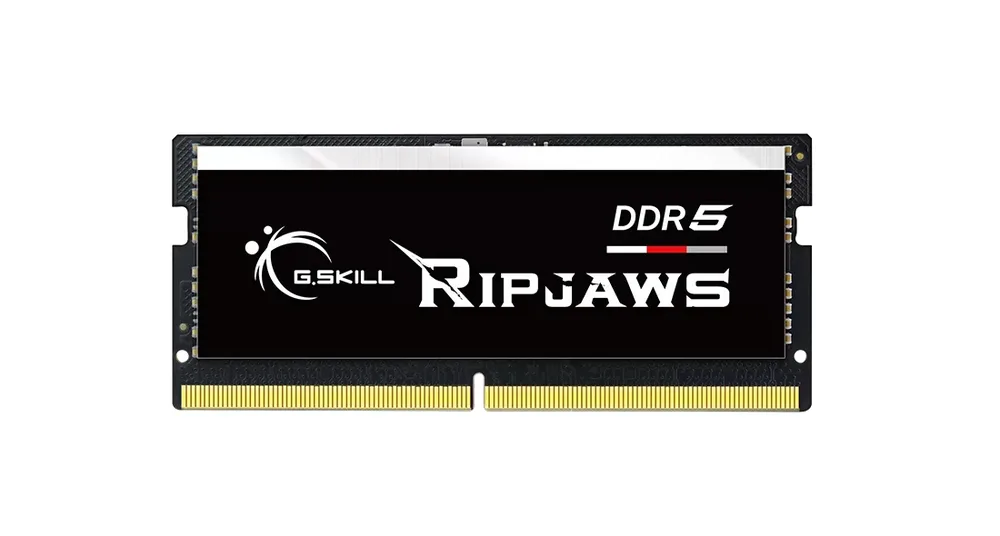 G.Skill Ripjaws DDR5 με Module 1x32GB και Ταχύτητα 5600 για Laptop F5-5600S4040A32GX1-RS - Image 1