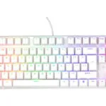 Genesis Thor 303 Gaming Μηχανικό Πληκτρολόγιο Tenkeyless με Outemu Peach Silent διακόπτες και RGB φωτισμό (Αγγλικό US) Λευκό