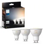 Philips Smart Λάμπες LED 4.2W για Ντουί GU10 Ρυθμιζόμενο Λευκό 400lm 3τμχ