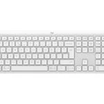 Logitech Signature Slim Ασύρματο Πληκτρολόγιο Αγγλικό US Offwhite