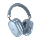 Hoco W35 Max Ασύρματα / Ενσύρματα Over Ear Ακουστικά με 40 ώρες Λειτουργίας Μπλε