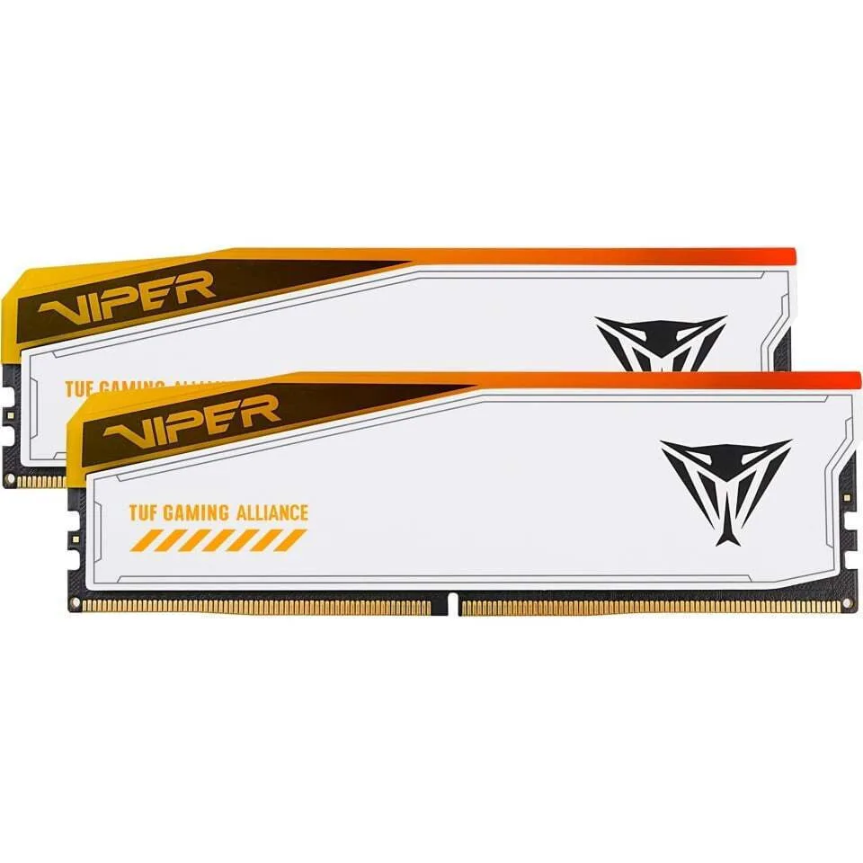 Patriot Viper Elite 5 RGB DDR5 32GB RAM με 2x16GB Modules και Ταχύτητα 6000 για Desktop PVER532G60C36KT - Image 1