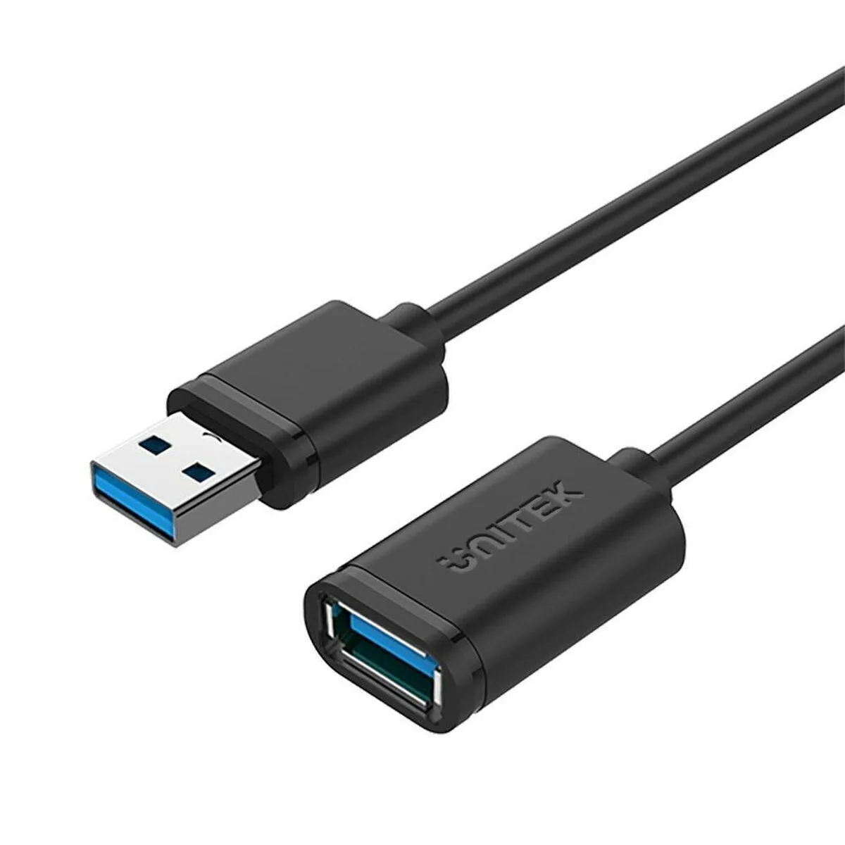 Unitek USB 3.1 Cable USB-A male - USB-A female Μαύρο 2m (Y-C459GBK) - Image 1