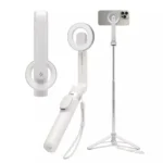 Spigen S571w Magsafe Tripod Selfie Stick Dune Beige Amp07657
