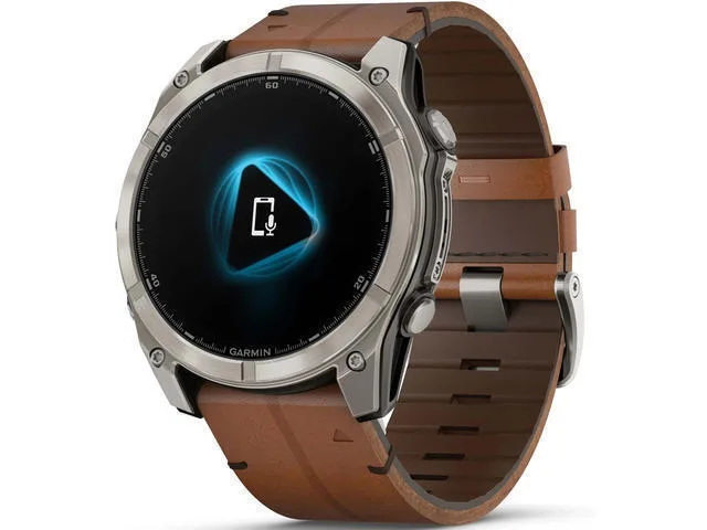 20240903110758_garmin_fenix_8_titanium_51mm_adiavrocho_smartwatch_me_palmografo_sapphire_titanium_with_chestnut_leather_band Garmin Fenix 8 Titanium 51mm Αδιάβροχο Smartwatch με Παλμογράφο (Sapphire, Titanium with Chestnut Leather Band) - Image 1