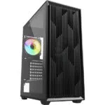 Sharkoon VK2 RGB Gaming Midi Tower Κουτί Υπολογιστή με Πλαϊνό Παράθυρο Μαύρο
