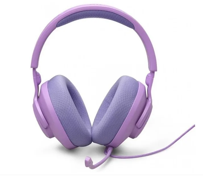 JBL Quantum 100M2 Over Ear Gaming Headset με σύνδεση 3.5mm Μωβ - Image 1