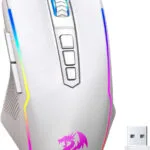 Redragon M914 Ασύρματο RGB Gaming Ποντίκι 10000 DPI Λευκό