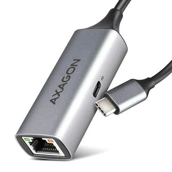 Axagon v1 USB-C Αντάπτορας Δικτύου για Ενσύρματη σύνδεση Ethernet - Image 1