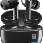 Cellular Line Eclipse In-ear Bluetooth Handsfree Ακουστικά με Θήκη Φόρτισης Μαύρα