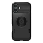 Spigen Slim Armor MagFit Back Cover Πλαστικό / Σιλικόνης 2mm Μαύρο (iPhone 16) ACS08227