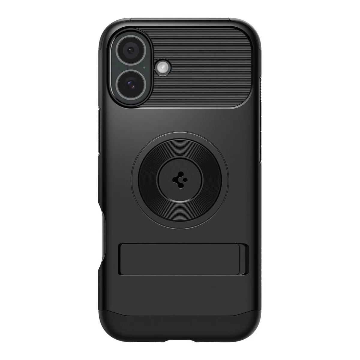 Spigen Slim Armor MagFit Back Cover Πλαστικό / Σιλικόνης 2mm Μαύρο (iPhone 16) ACS08227 - Image 1