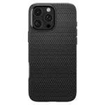 Spigen Liquid Air Back Cover Σιλικόνης 0.3mm Matte Black (iPhone 16 Pro Max) ACS07988