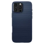 Spigen Liquid Air Back Cover Σιλικόνης 0.3mm Navy Μπλε (iPhone 16 Pro) ACS08118
