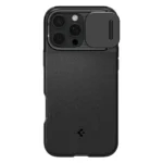 Spigen Optik Armor (MagFit) Back Cover Σιλικόνης 2mm Μαύρο (iPhone 16 Pro Max) ACS08015