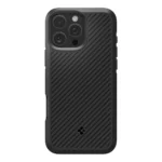 Spigen Core Armor Back Cover Σιλικόνης 1.2mm Μαύρο (iPhone 16 Pro) ACS08157