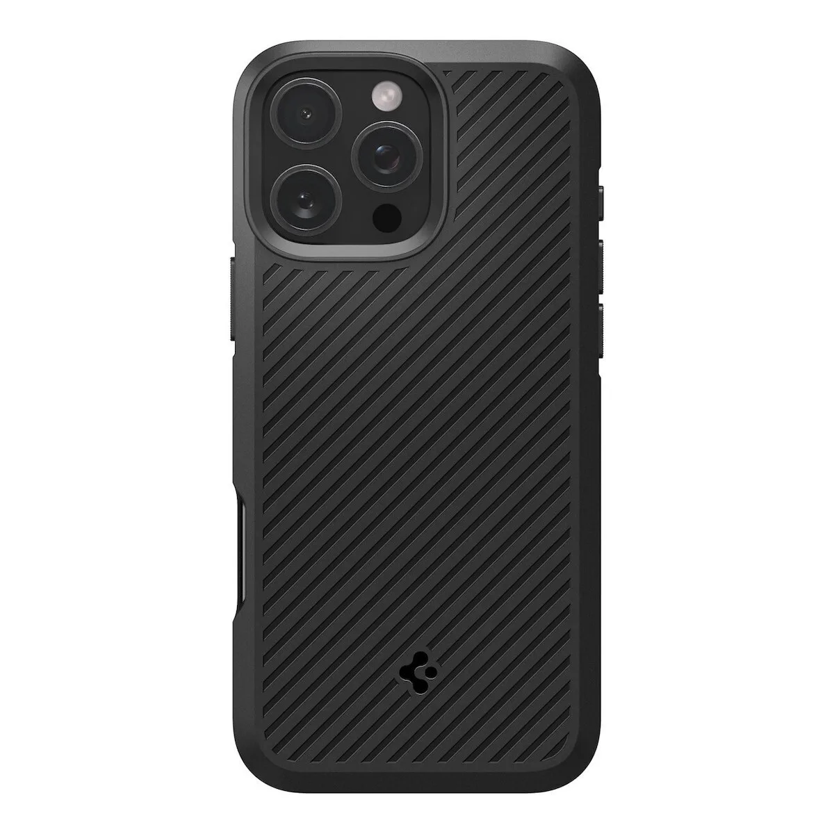 Spigen Core Armor Back Cover Σιλικόνης 1.2mm Μαύρο (iPhone 16 Pro Max) ACS08023 - Image 1