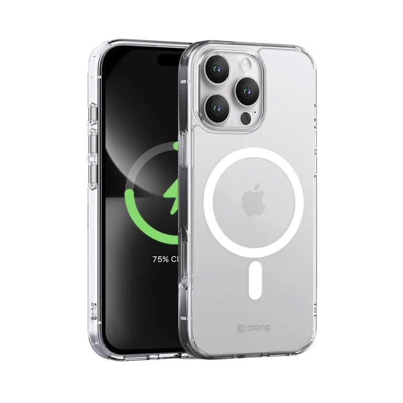 Crong Clear Mag Cover Iphone 16 Pro Magsafe Case Clear - Image 1