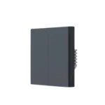 Aqara Intelligent Wall Switch H1 Neutral Point Double Rocker Grey