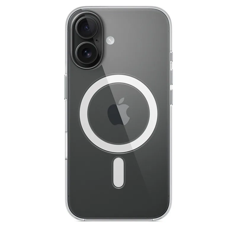 Apple Clear Case with MagSafe Back Cover Σιλικόνης Διάφανο (iPhone 16) MA6A4ZM/A - Image 1
